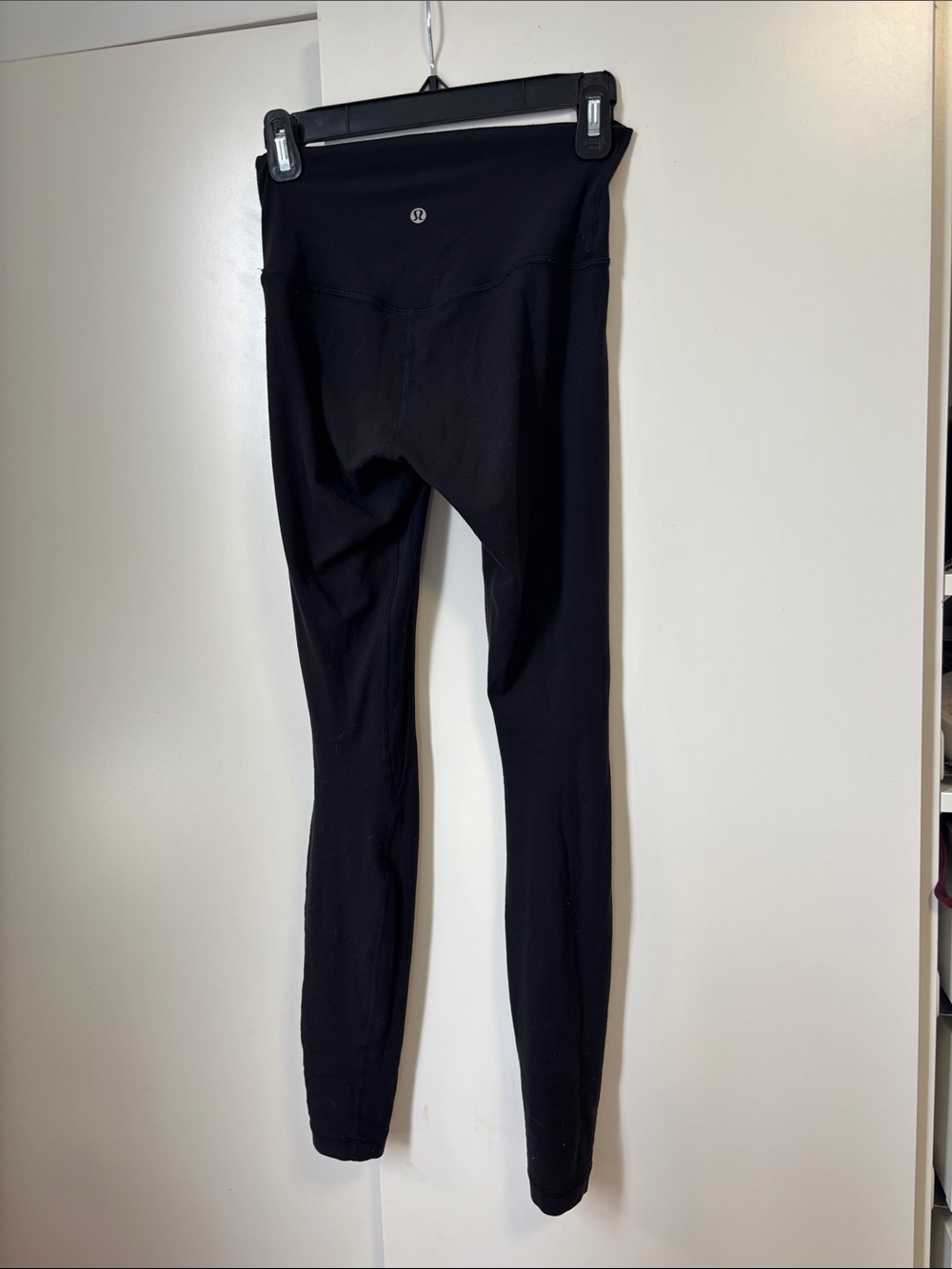 lululemon athletica Black High-Waist ' Leggings